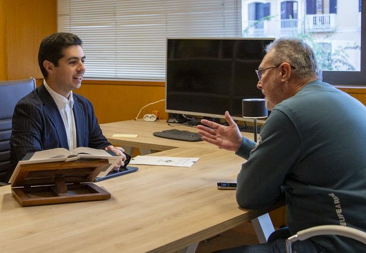 In-person meeting at Moraira office